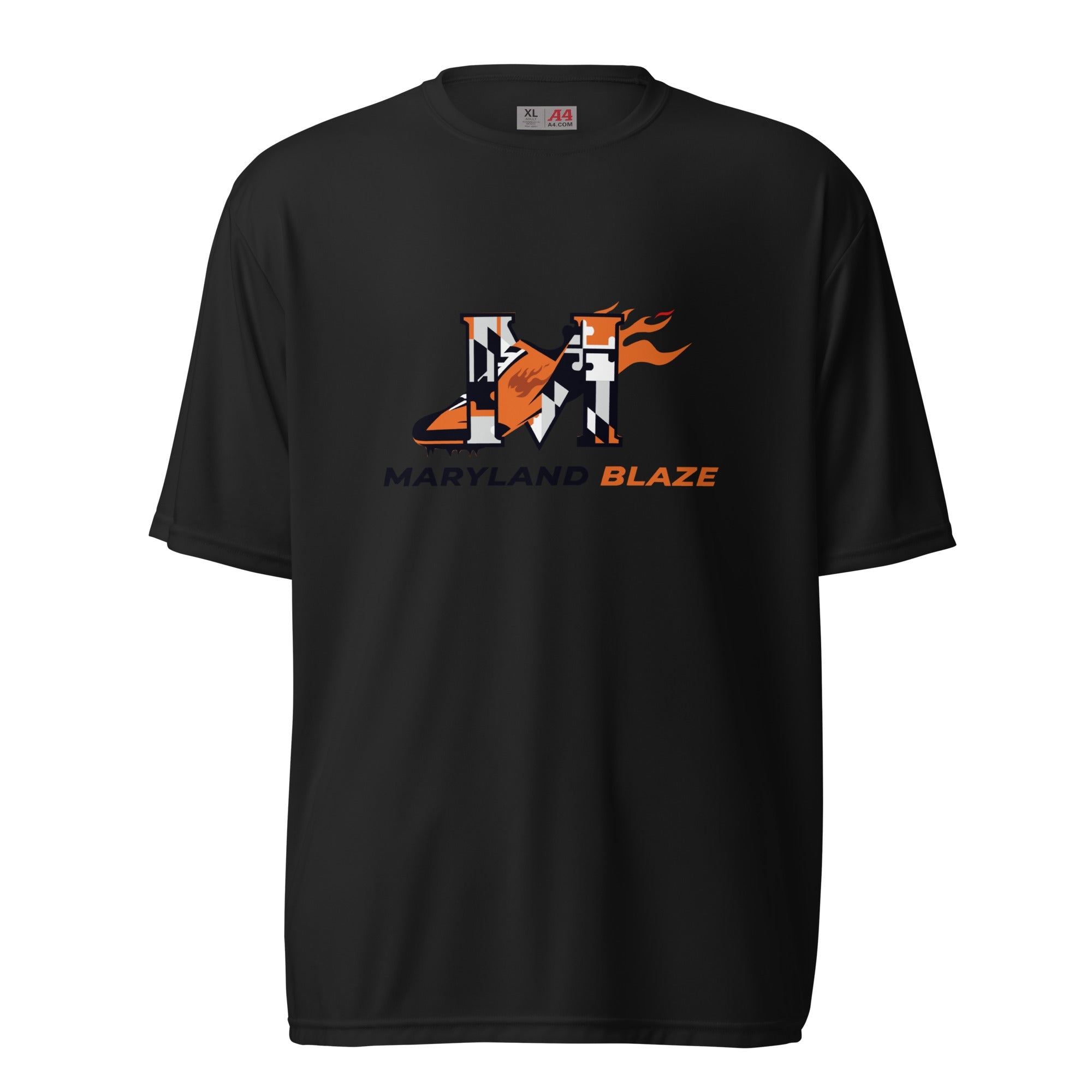 Maryland Blaze Unisex performance crew neck t-shirt - TrackBarn