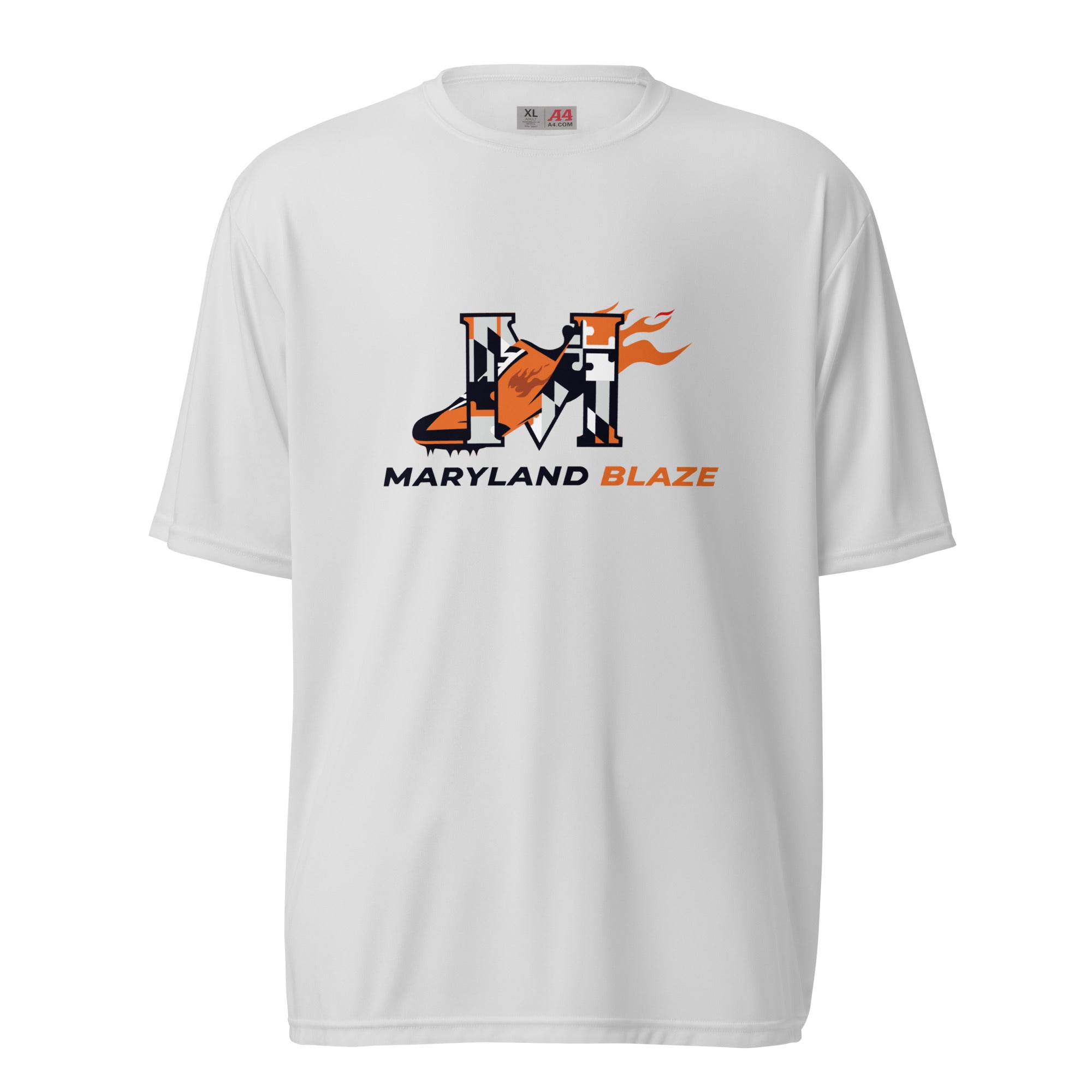 Maryland Blaze Unisex performance crew neck t-shirt - TrackBarn