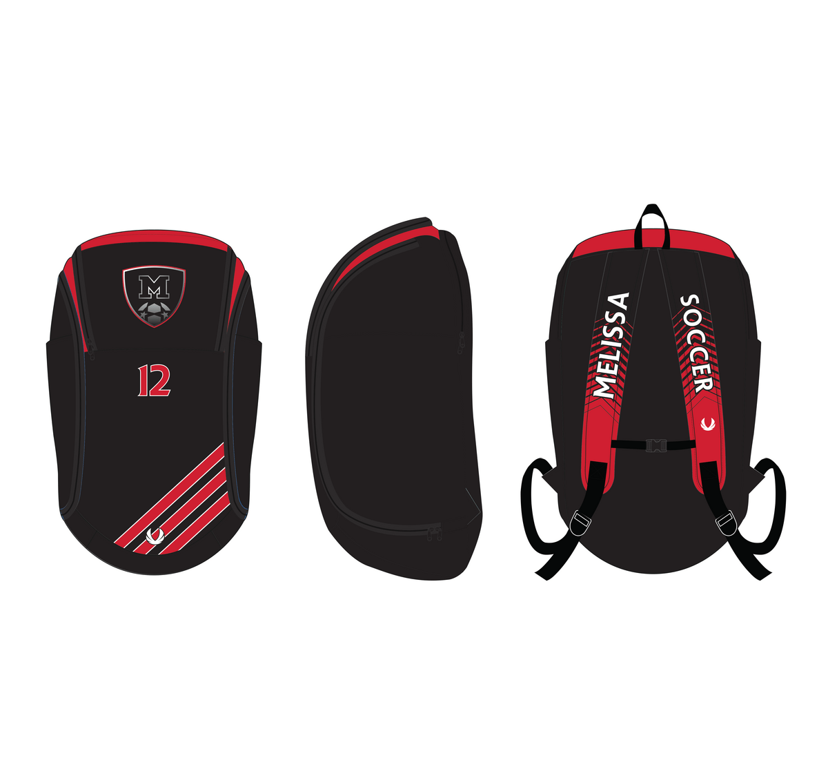 Melissa High School Girls Soccer - Premiere Backpack - (1069) - TrackBarn