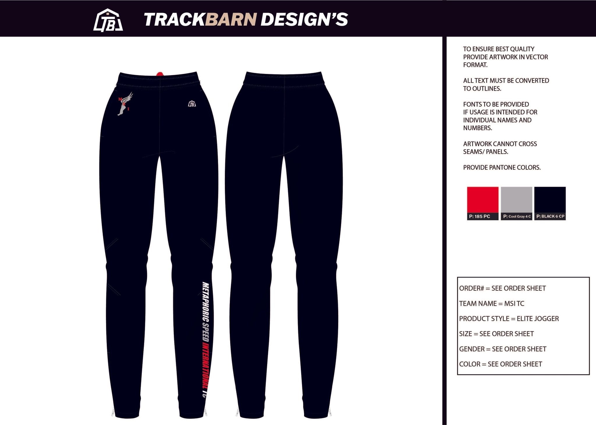 Metamorphic - Speed - Adults Jogger - TrackBarn