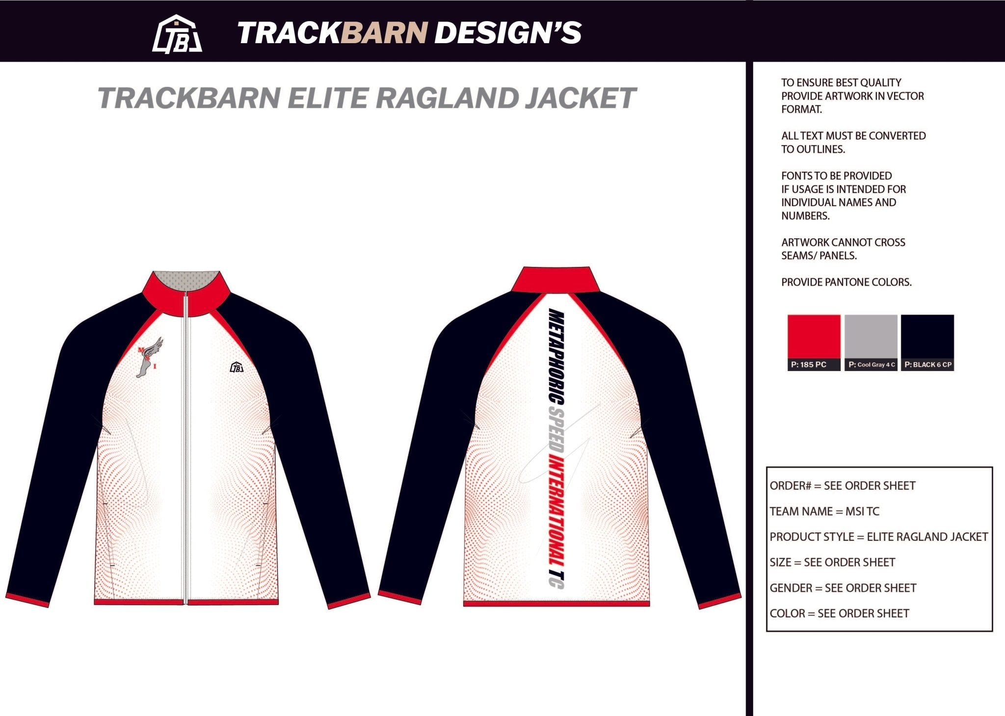 Metamorphic - Speed - Mens Full Zip Jacket - TrackBarn