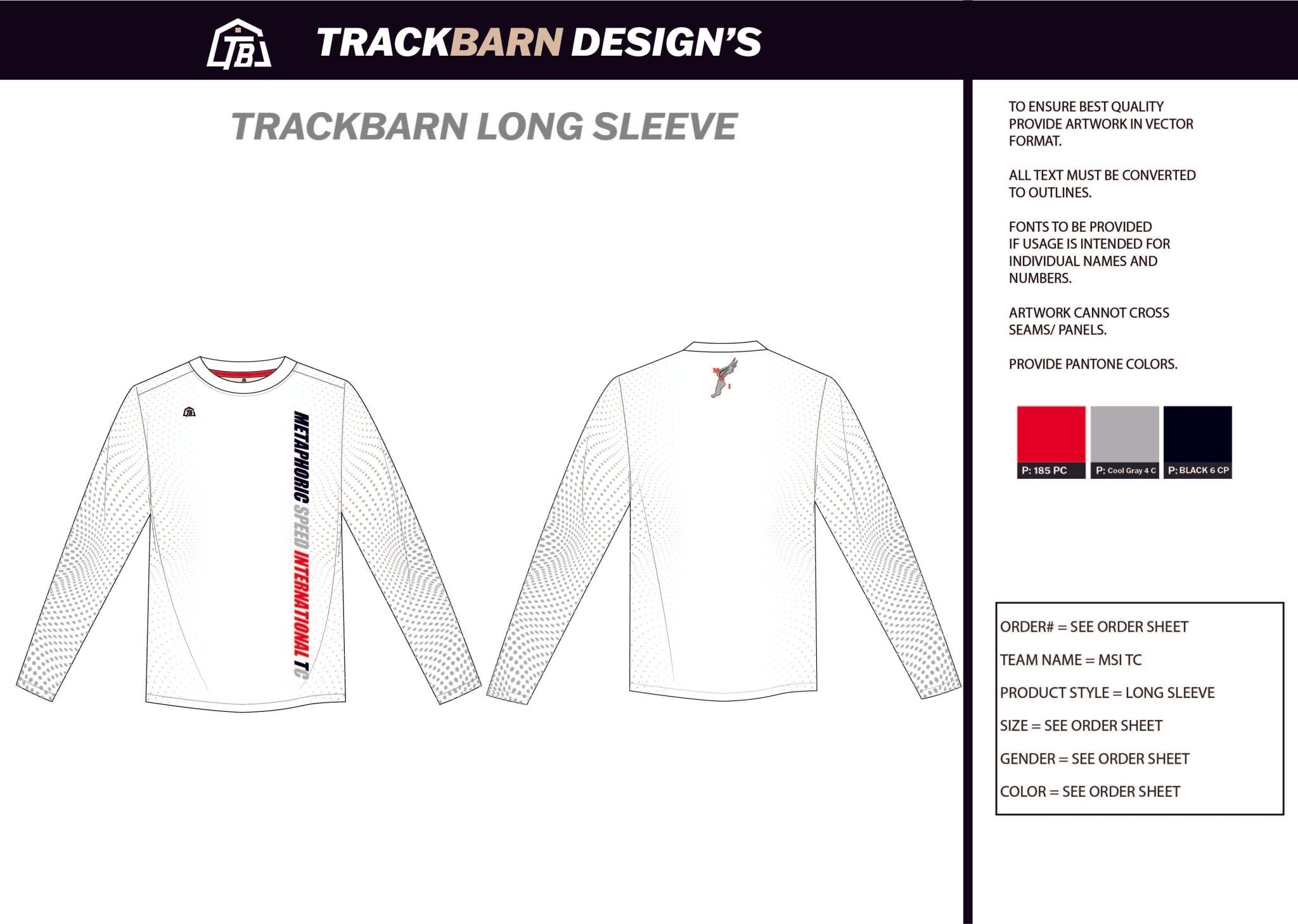 Metamorphic - Speed - Womens Stretch Light LS Tee - TrackBarn