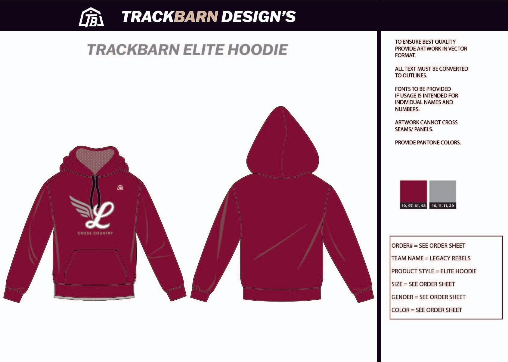 Midland - Legacy - XC Youth Pullover Hoodie - TrackBarn