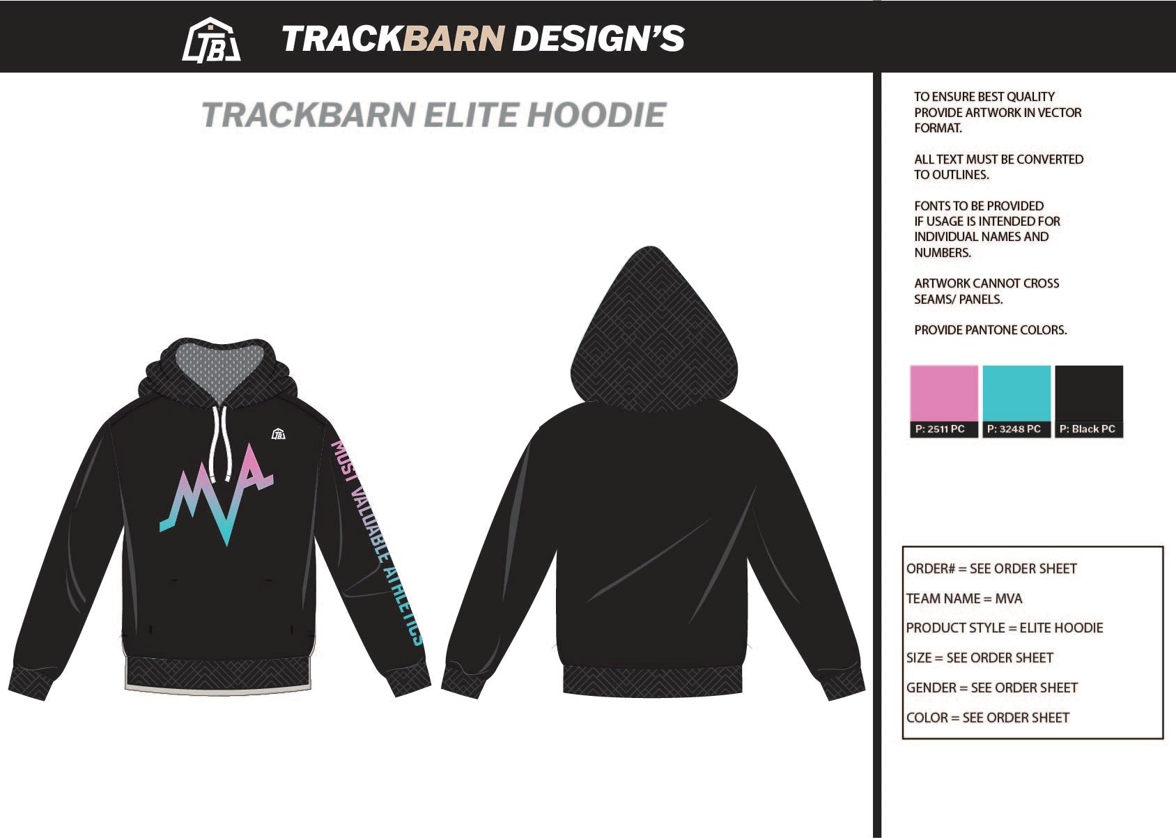 Most - Valuable - Athletics Mens Scuba Hoodie - TrackBarn