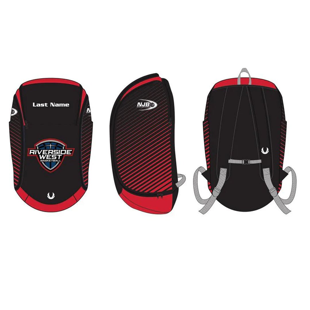 National Junior Basketball - Riverside West - Premiere Backpack (2053) - TrackBarn