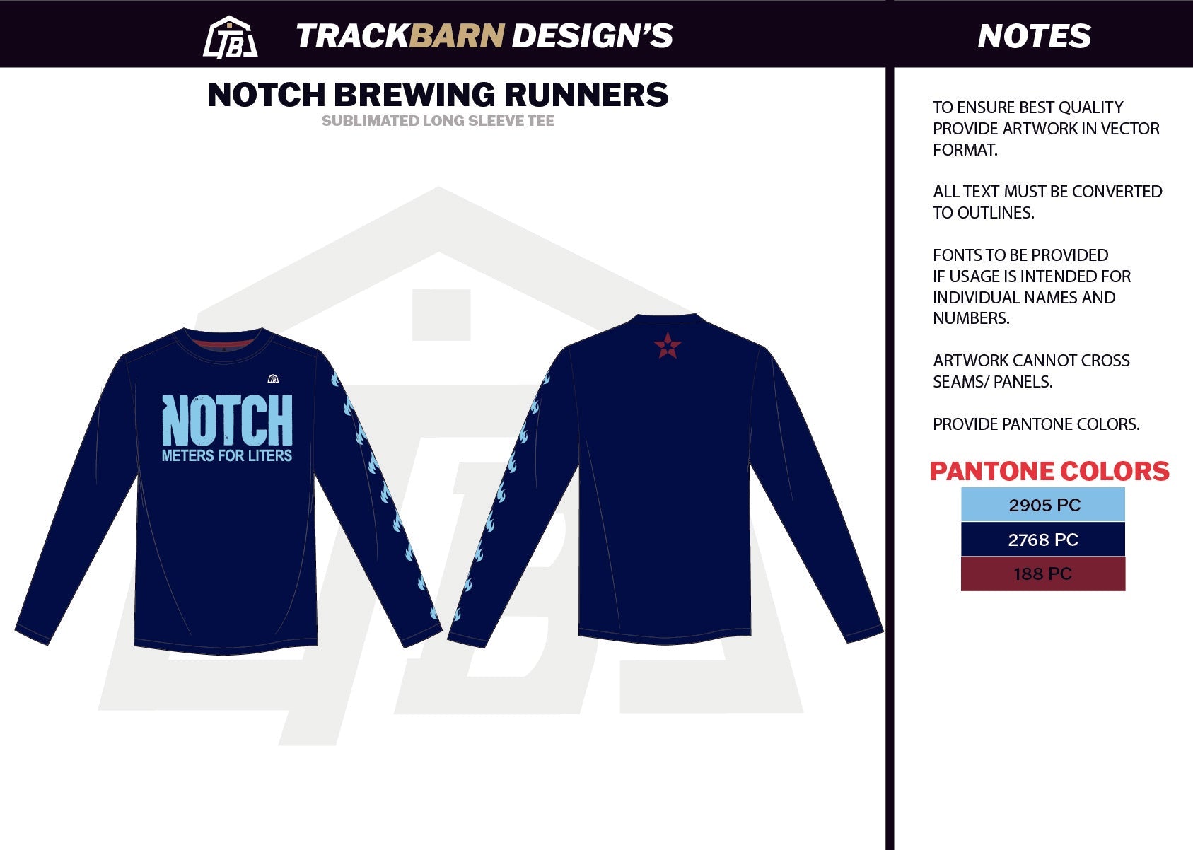 Notch - Brewing - Mens Stretch Light LS Tee - TrackBarn