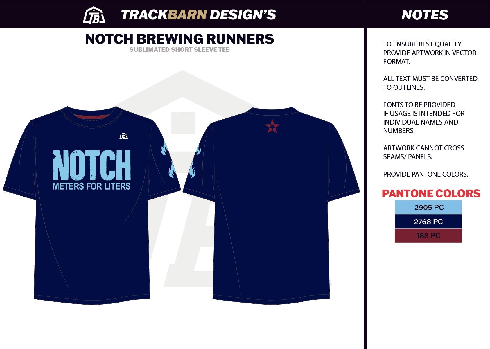 Notch - Brewing - Mens Stretch Light Training Tee - TrackBarn