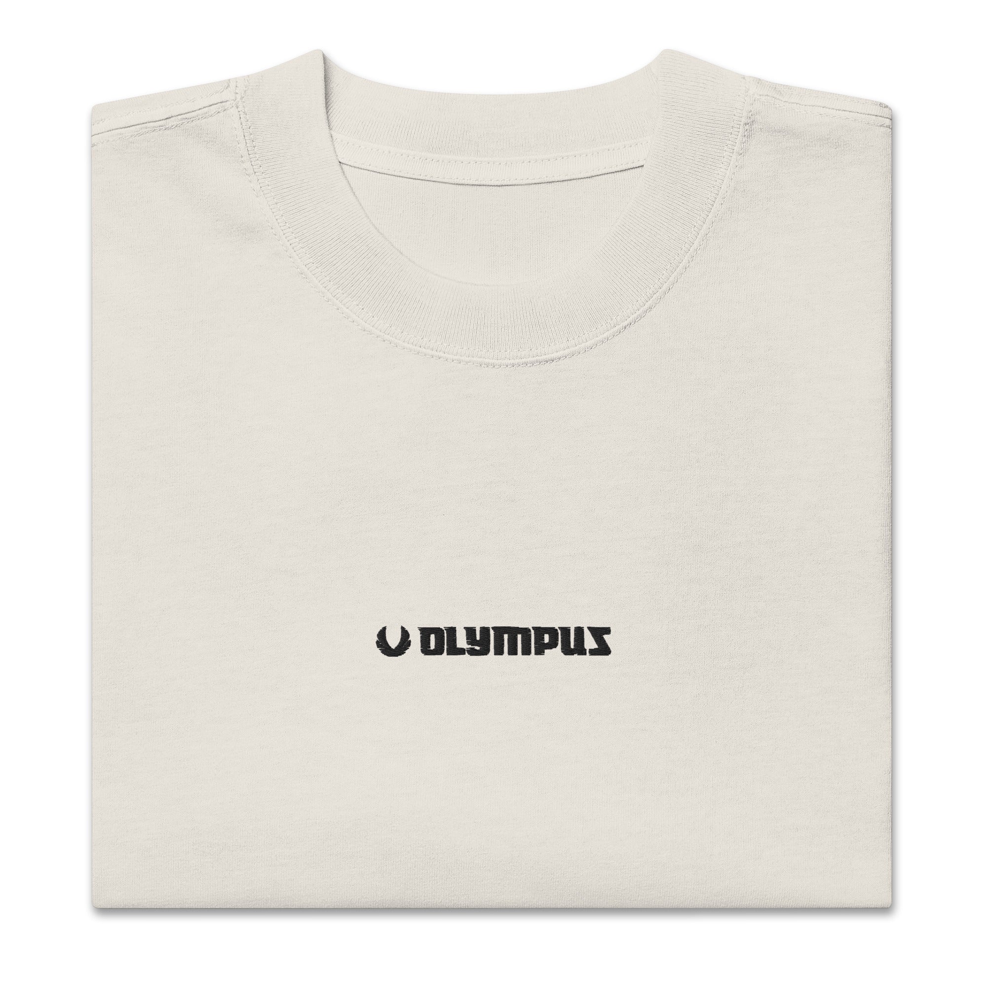 Olympus Oversized faded t-shirt - TrackBarn