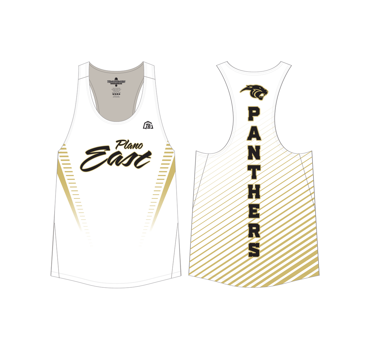 Plano East - Men Racer Tank - (1053) - TrackBarn