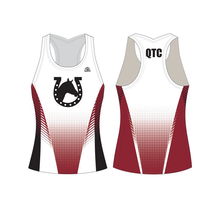 Quarterhorse Track Club - Girls Compression Tank (1466) - TrackBarn