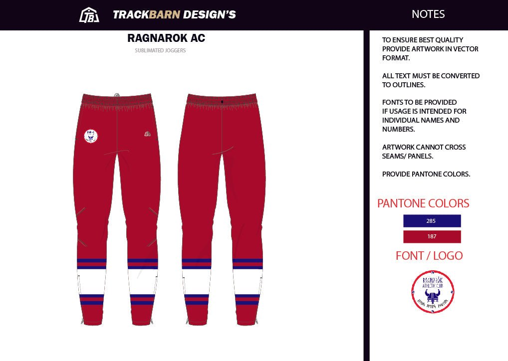 Ragnarok - AC - Adults Jogger - TrackBarn