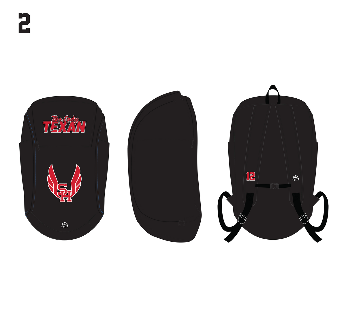 Sam Houston HS - Premiere Backpack (988) - TrackBarn