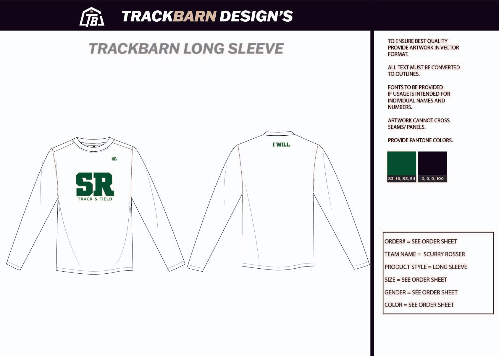 Scurry - Rosser - Mens Stretch Light LS Tee - TrackBarn