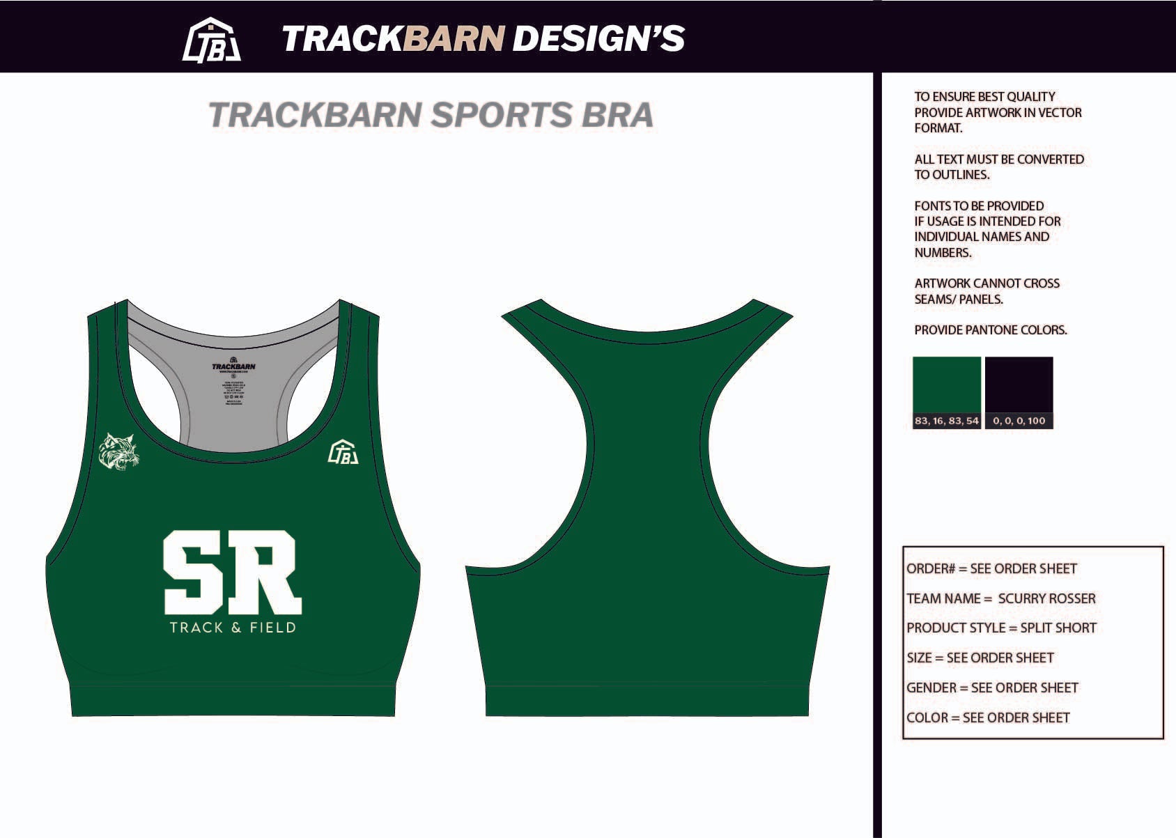 Scurry - Rosser - Sports Bra - TrackBarn