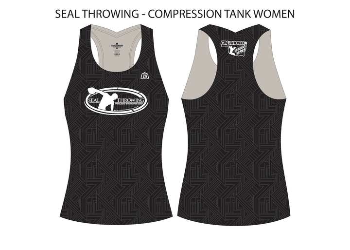 Seal Throwing Club LLC - Girls Compression Tank (2827) - TrackBarn