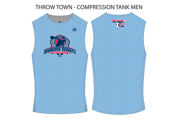 Seal Throwing Club LLC - Girls Compression Tank (2850) - TrackBarn