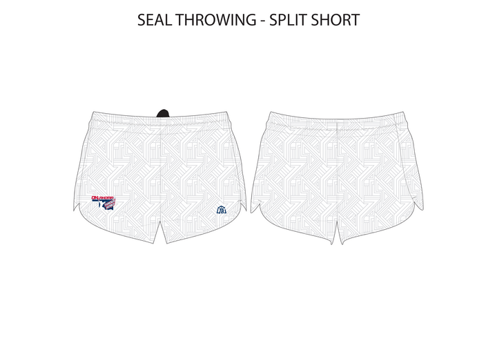 Seal Throwing Club LLC - Men Split Track Short (2812) - TrackBarn