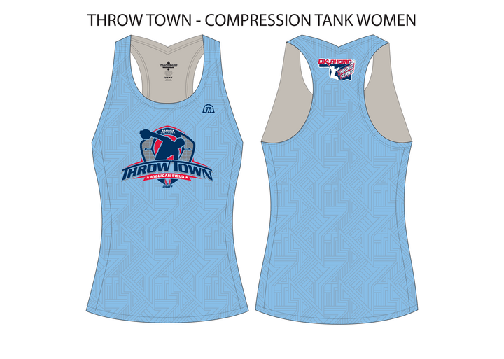 Seal Throwing Club LLC - Women Compression Tank (2846) - TrackBarn