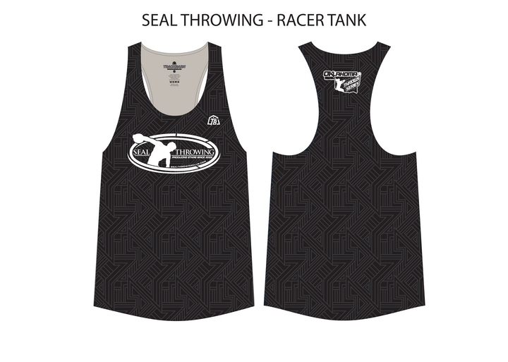 Seal Throwing Club LLC - Women Racer Tank (2829) - TrackBarn