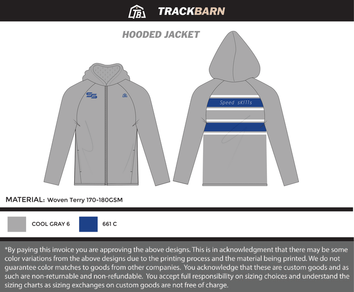 Speed Skills Track Club - Men Hooded Jacket (1520) - TrackBarn