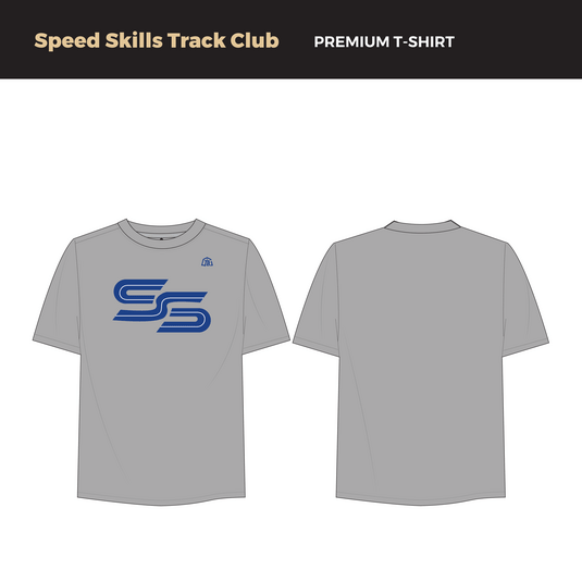 Speed Skills Track Club - Men T-Shirt (2878) - TrackBarn