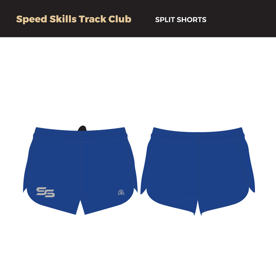 Speed Skills Track Club - Youth Split Shorts (2885) - TrackBarn