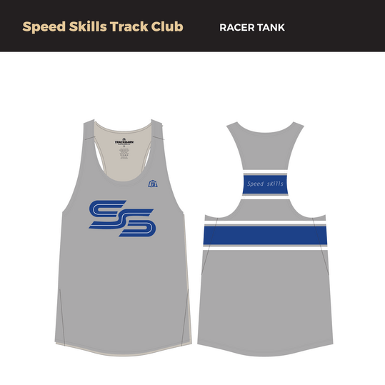 Speed Skills Track Club - Youth Track Singlet (2868) - TrackBarn