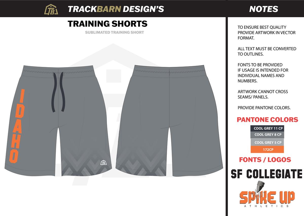 Spike - Up Athletics - Knit Shorts 9in - Gray - TrackBarn