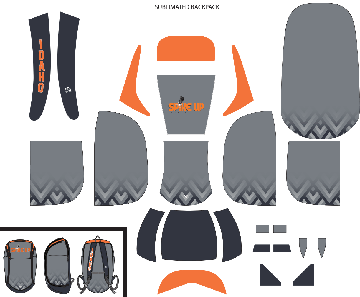 Spike Up Athletics - Premiere Backpack - TrackBarn