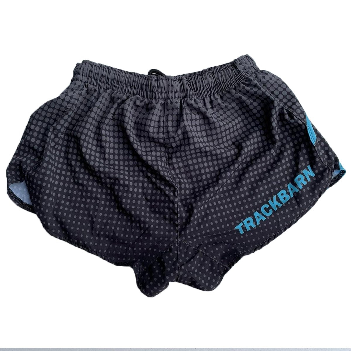 Split Shorts with Blue Logo - TrackBarn