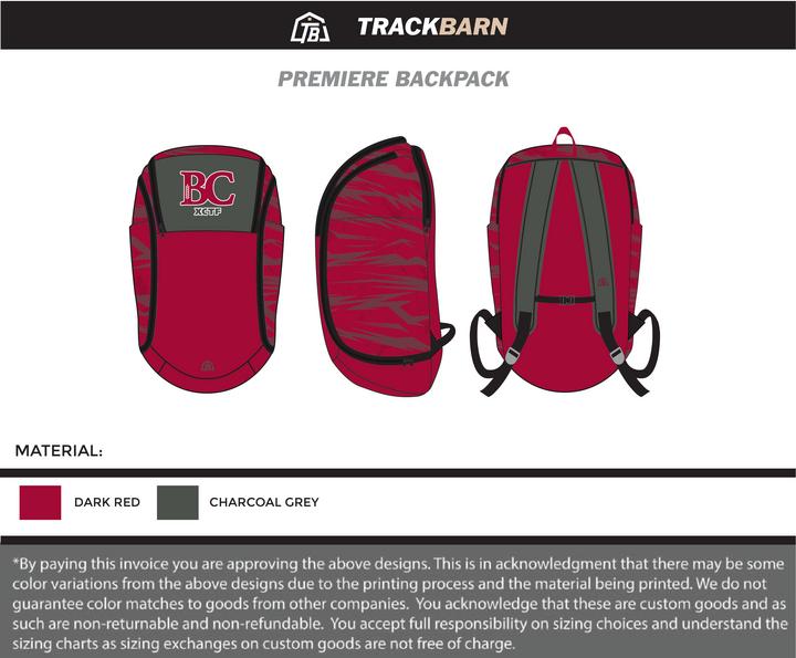 Threshers - Premiere Backpack - Dark red - TrackBarn