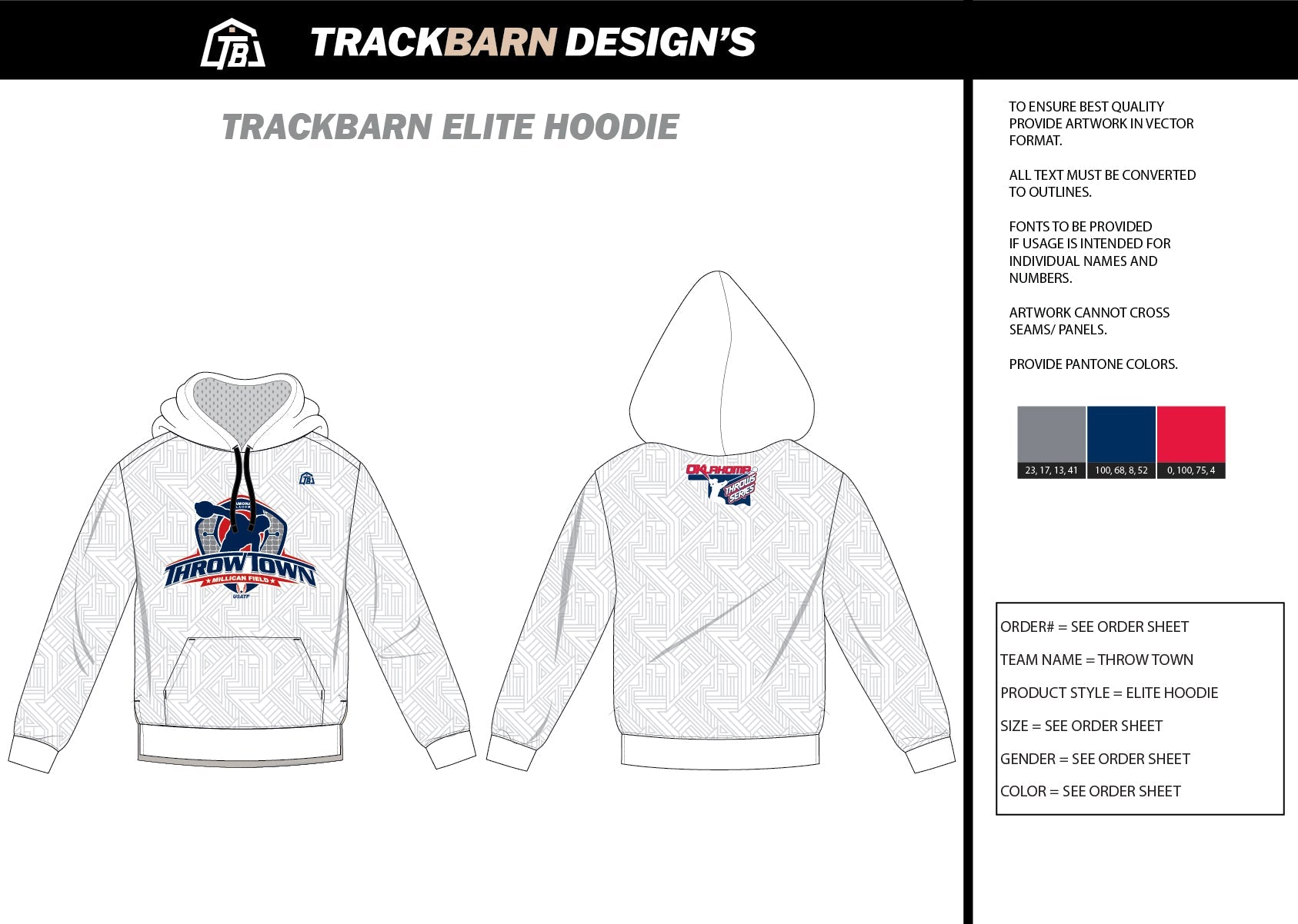 Throw - Town - Pullover Hoodie - TrackBarn