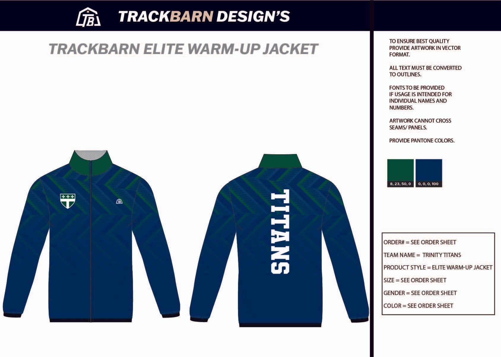 Trinity - Titans - Womens Full Zip Jacket - TrackBarn