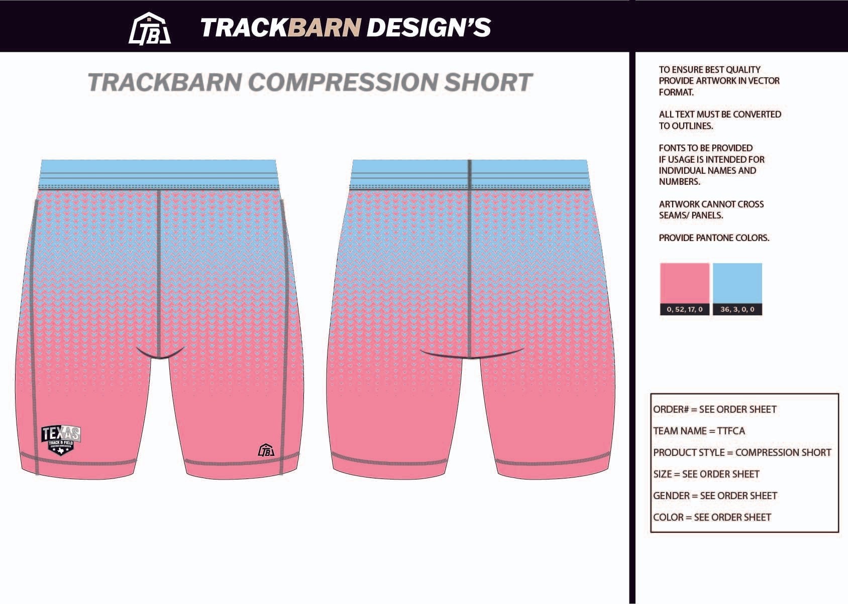 TTFCA - Mens Short Running Tight - TrackBarn