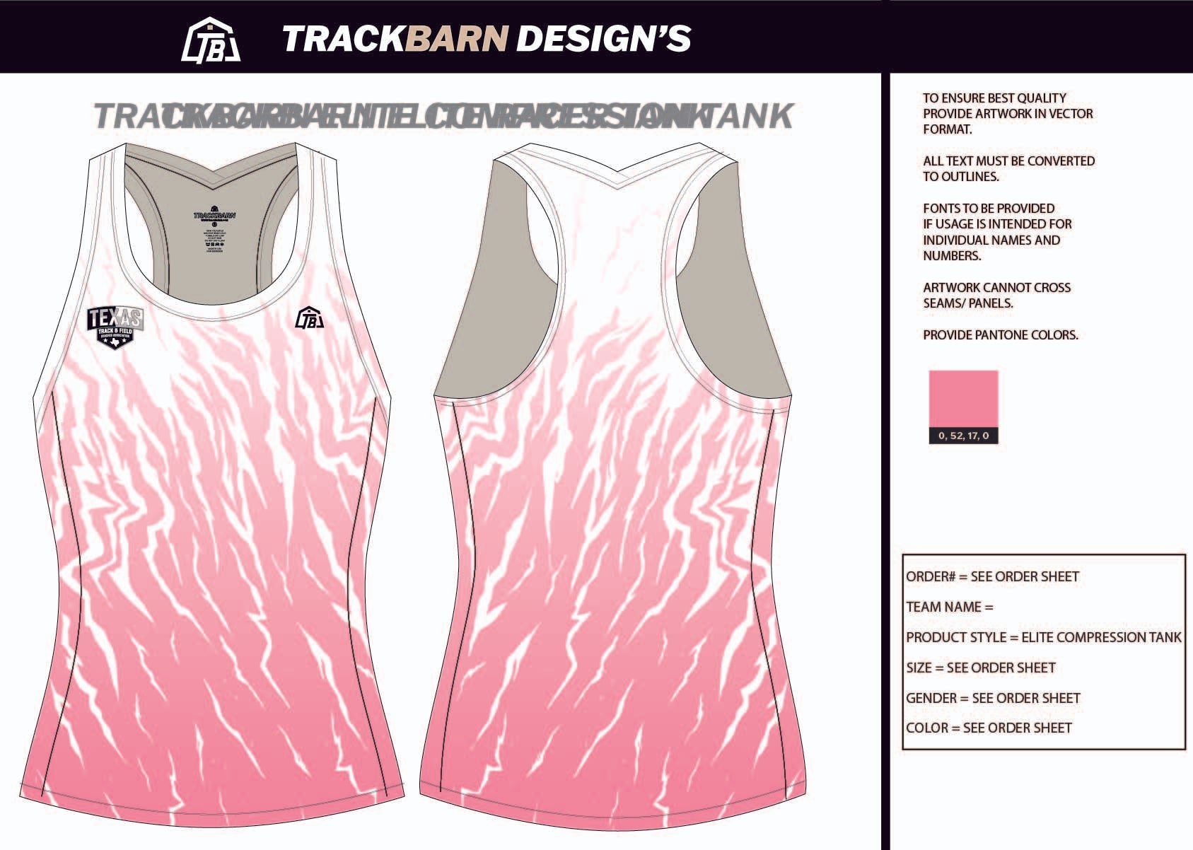 TTFCA - Womens Compression Tank - TrackBarn