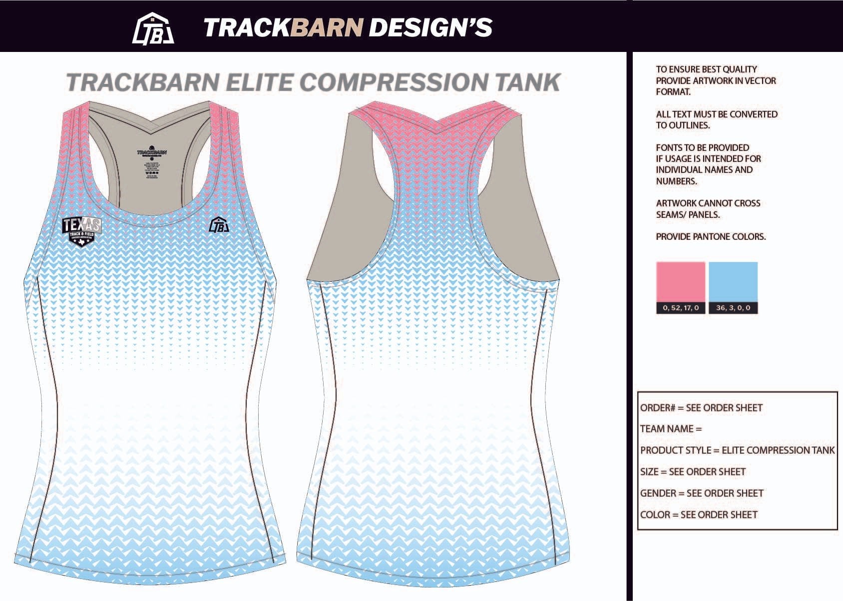 TTFCA - Womens Compression Tank - TrackBarn