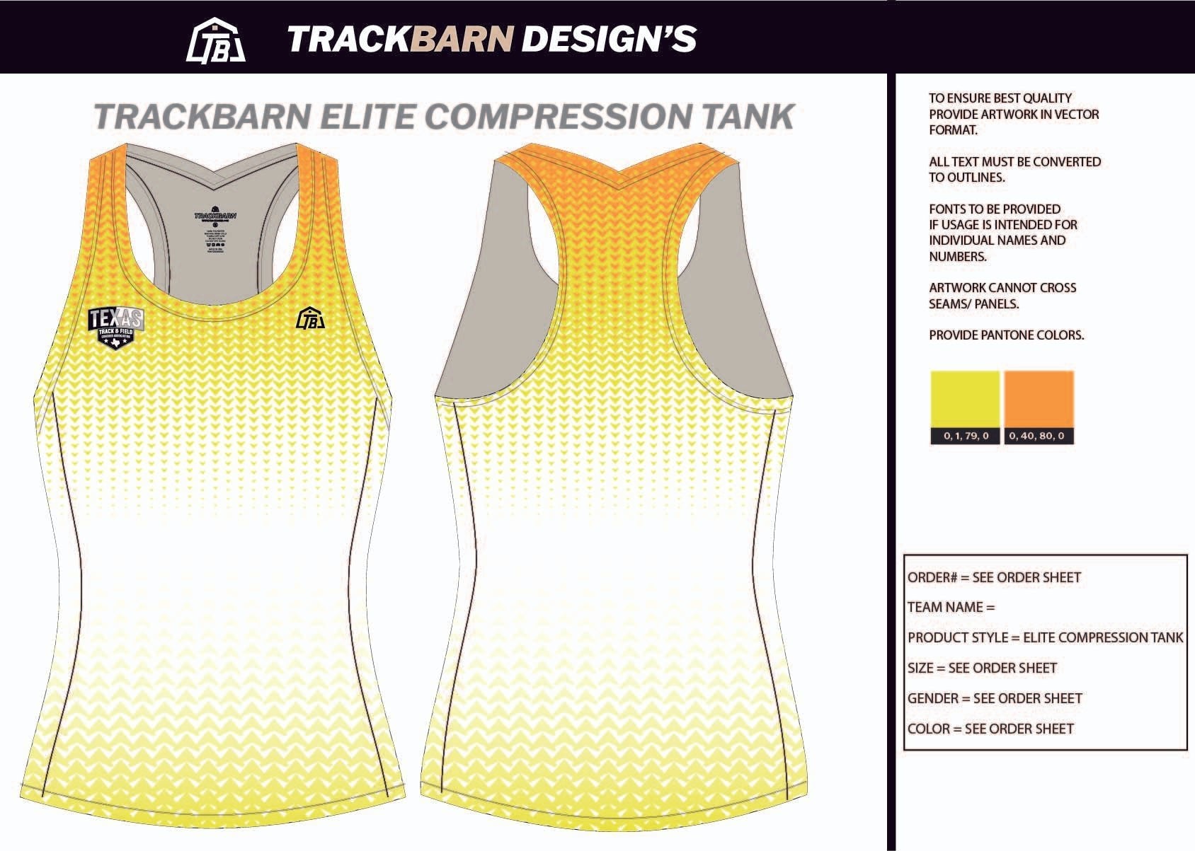 TTFCA - Womens Compression Tank - TrackBarn