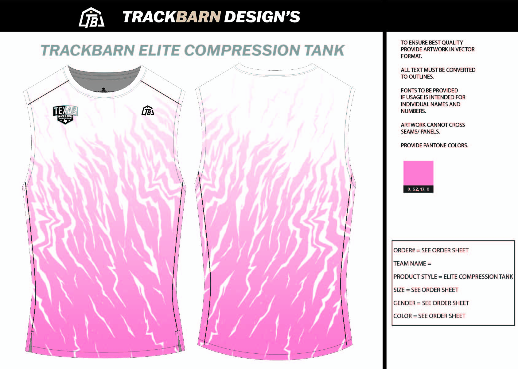 TTFCA - Youth Compression Tank - TrackBarn