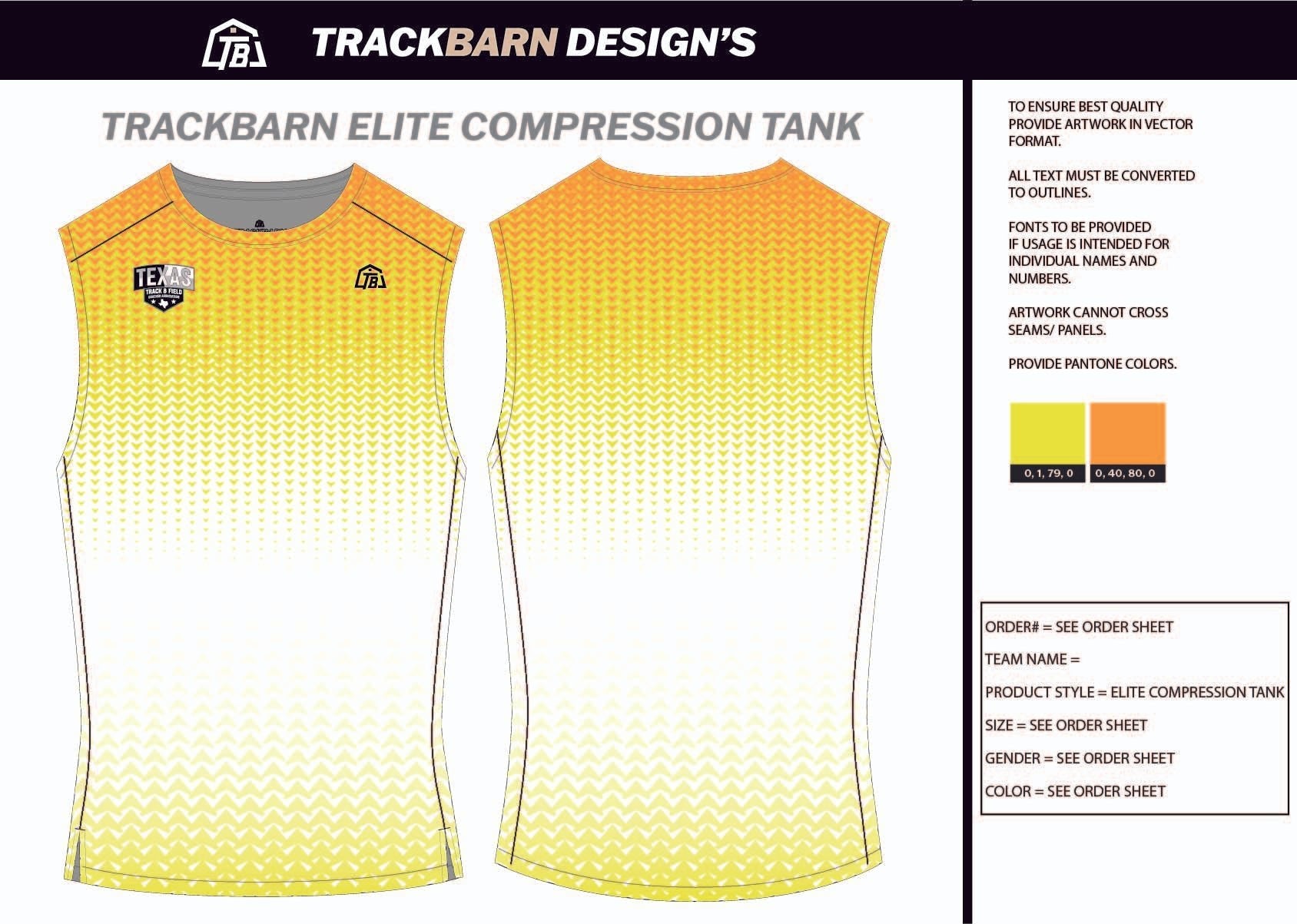 TTFCA - Youth Compression Tank - TrackBarn