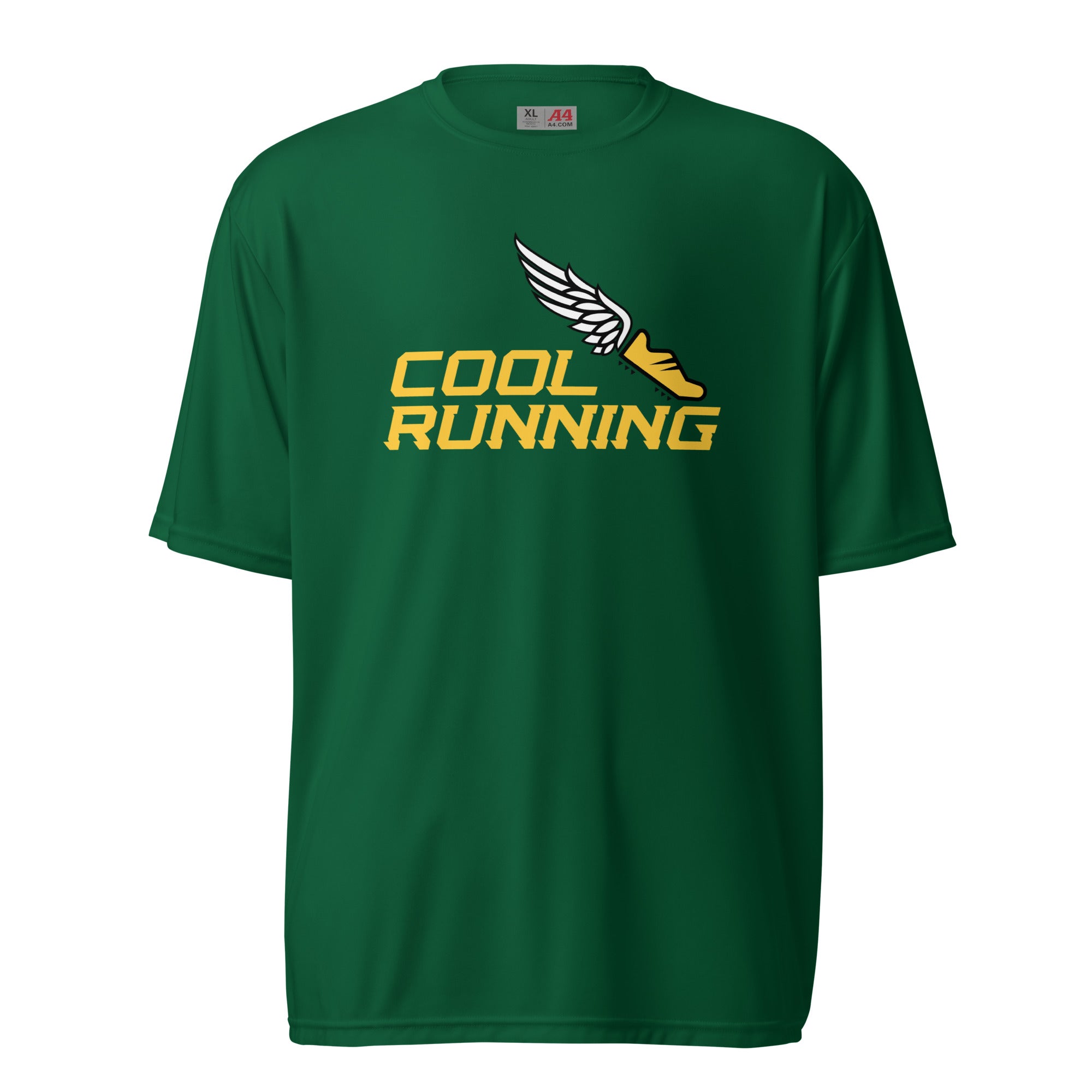 Cool Running Unisex performance crew neck t-shirt