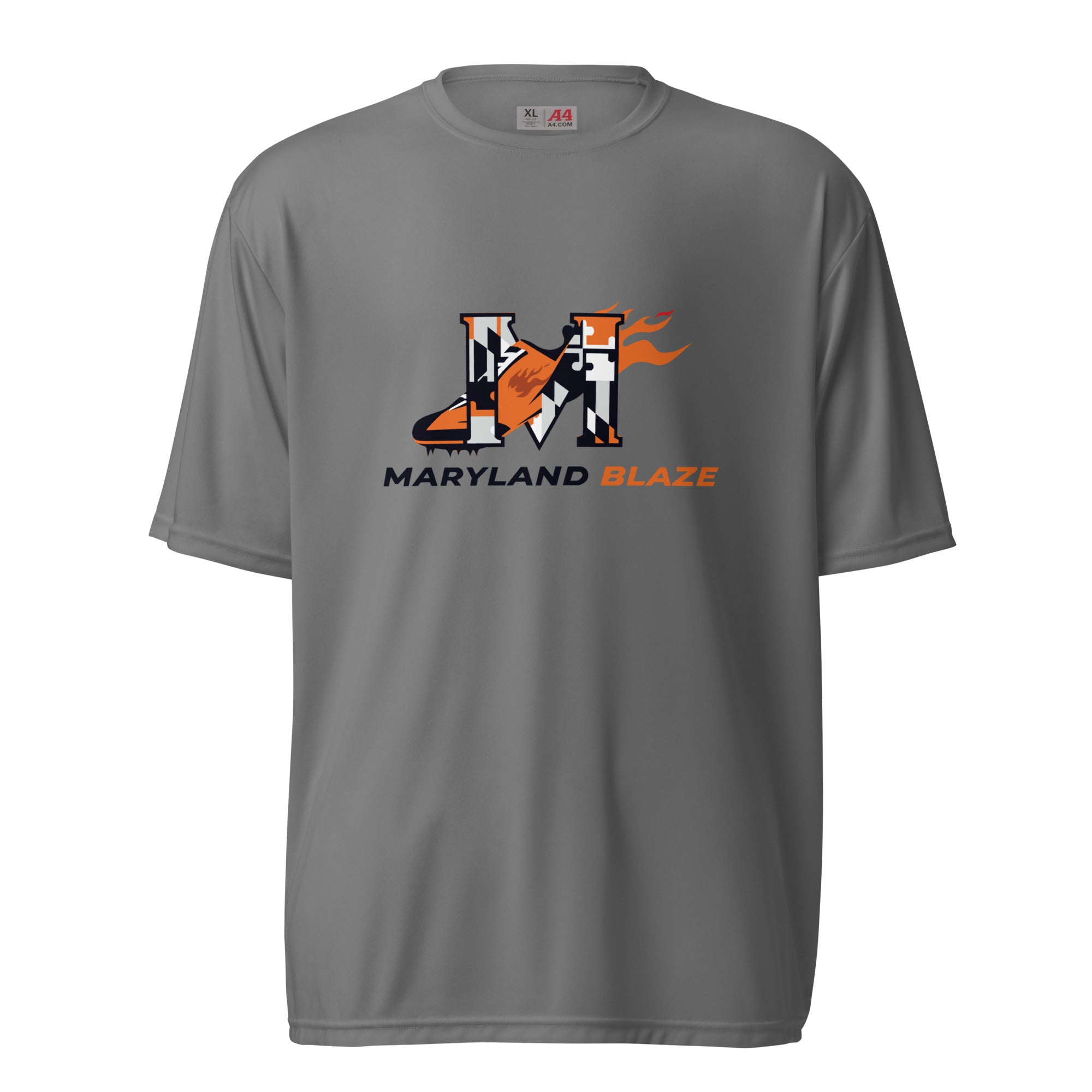 Maryland Blaze Unisex performance crew neck t-shirt