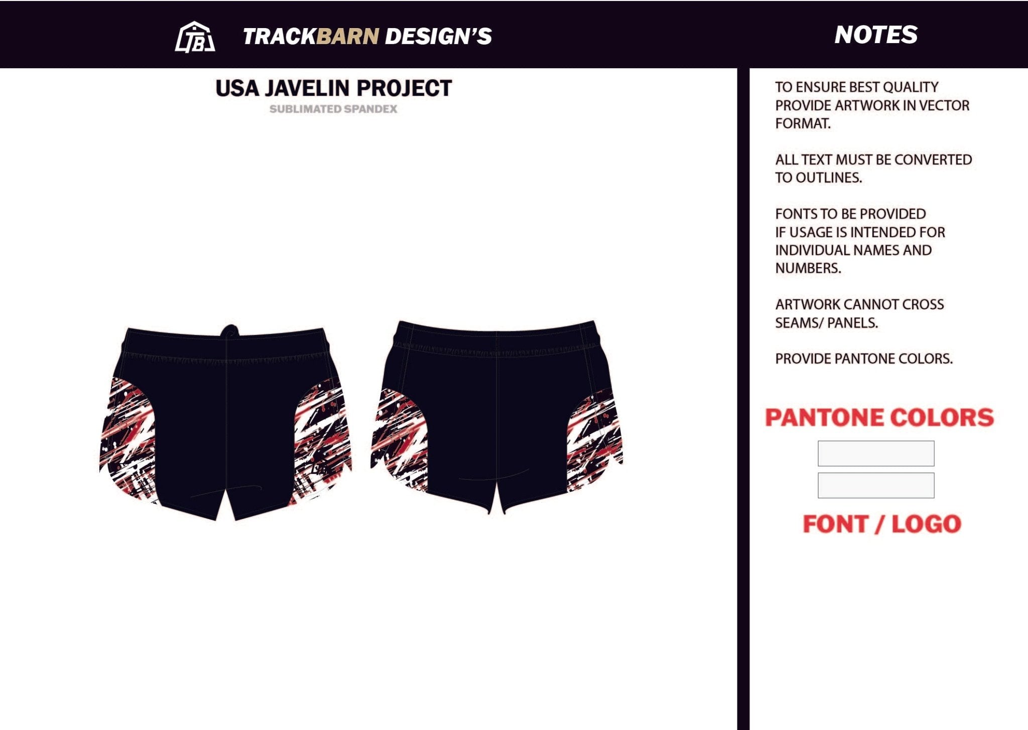 USA JAV PROJECT Split Shorts - TrackBarn