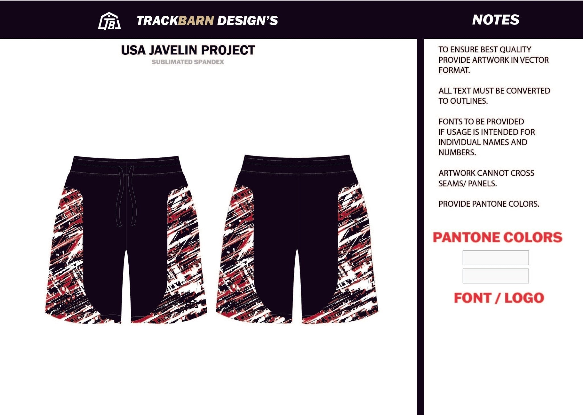 USA - Javeline - Project Mens Knit Shorts 9" - TrackBarn