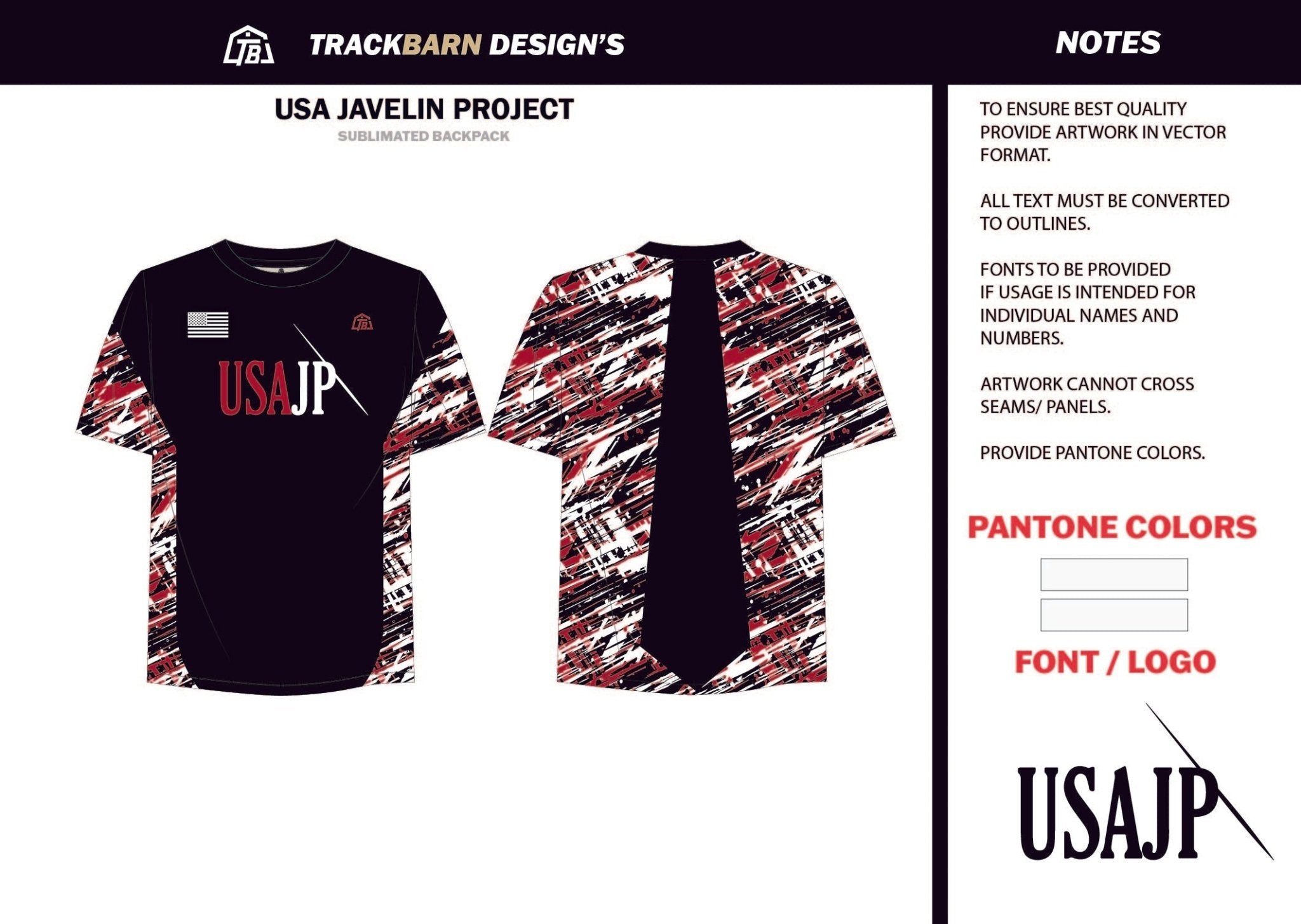 USA - Javeline - Project Mens Stretch Light Training Tee - TrackBarn