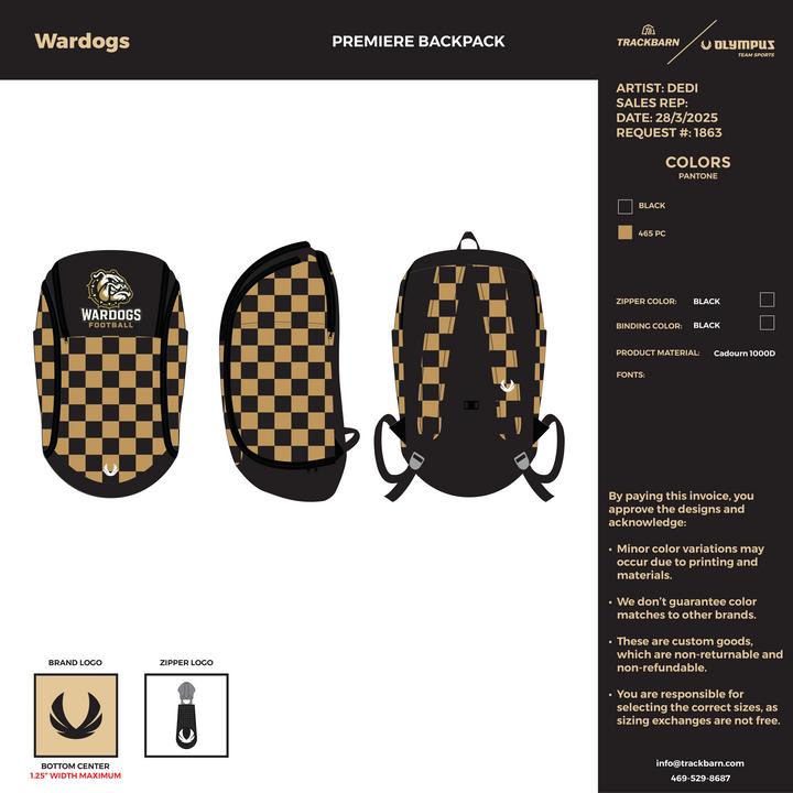 Wardogs - Premiere Backpack - Black - TrackBarn