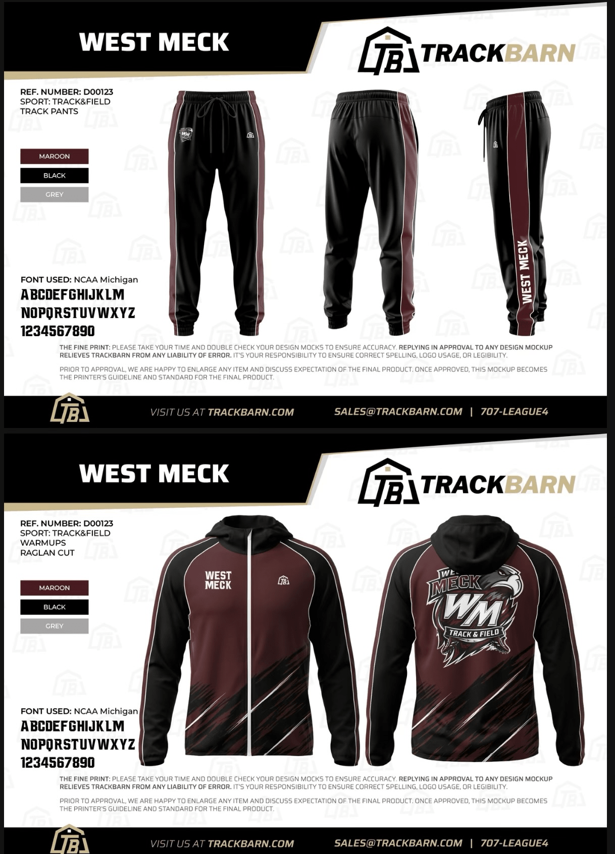 West Meck High School Team Store - TrackBarn