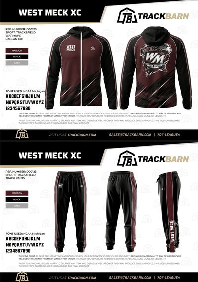 West Meck High School Team Store - TrackBarn