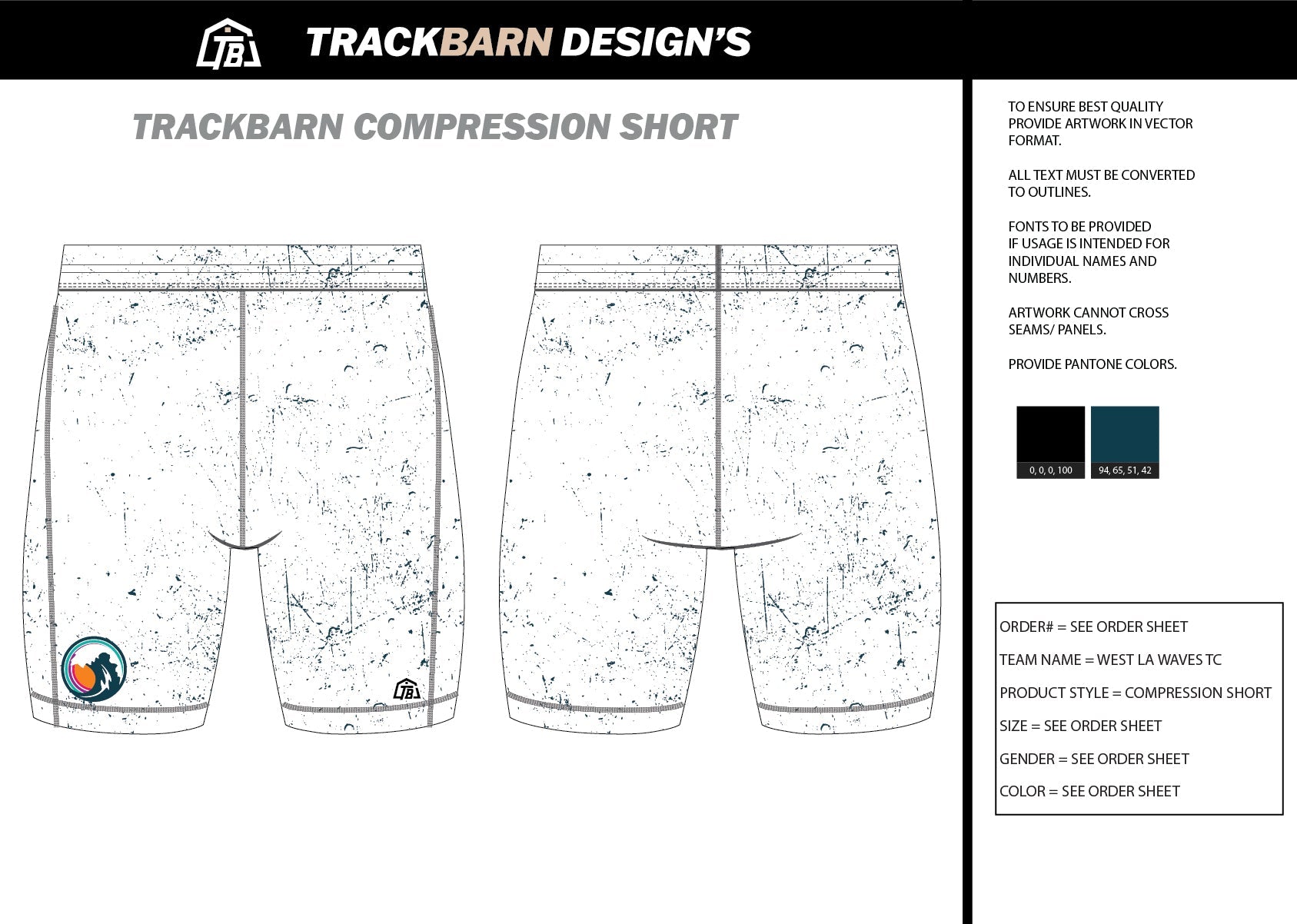 WLATC Mens Short Running Tight - TrackBarn