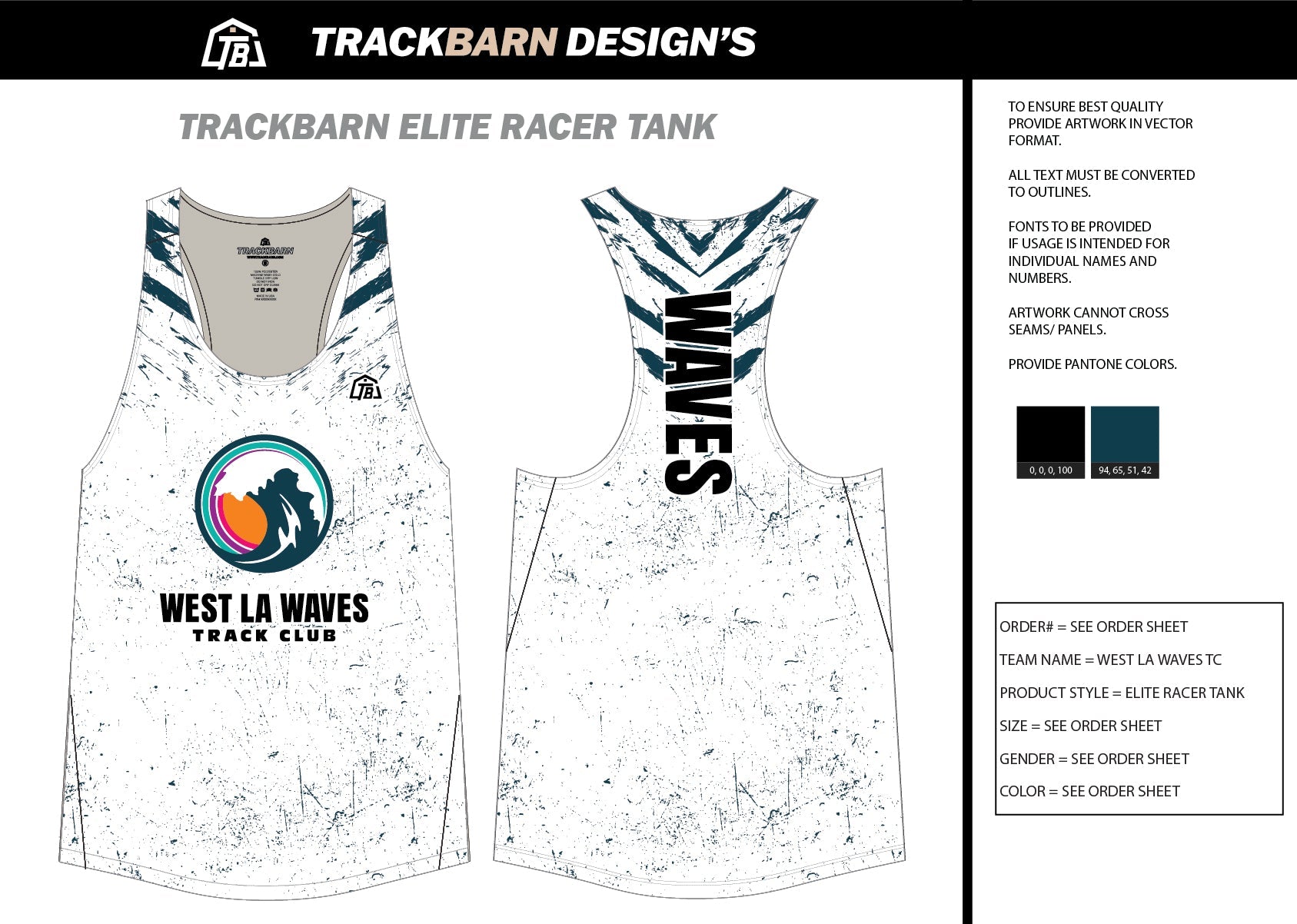 WLATC Mens Track Singlet - TrackBarn