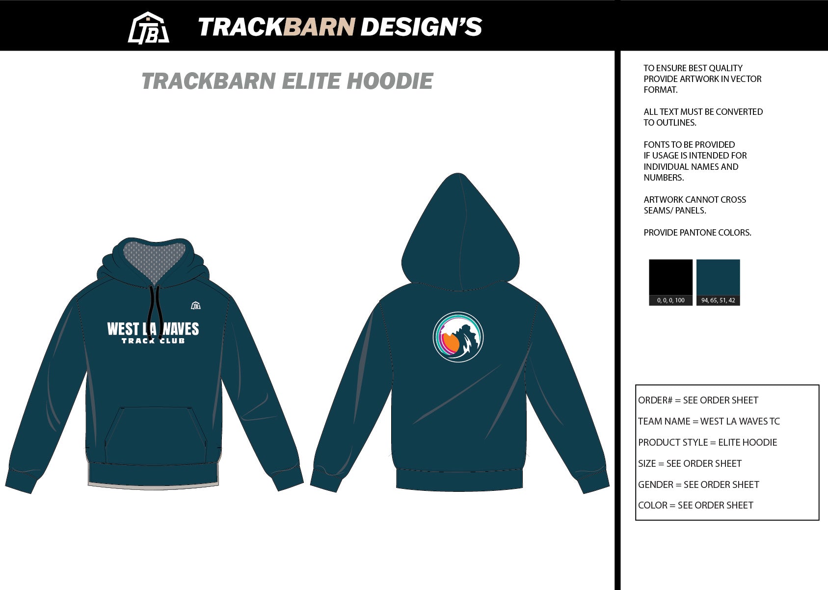 WLATC Womens Pullover Hoodie - TrackBarn